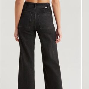 Billabong Free Fall stretch crop wide leg jeans
